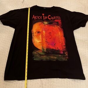 Alice in Chains Jar of Flies Tultex Black Tee